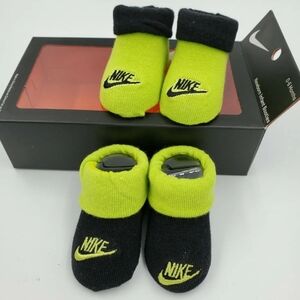 2 Pair of Nike Baby Booties